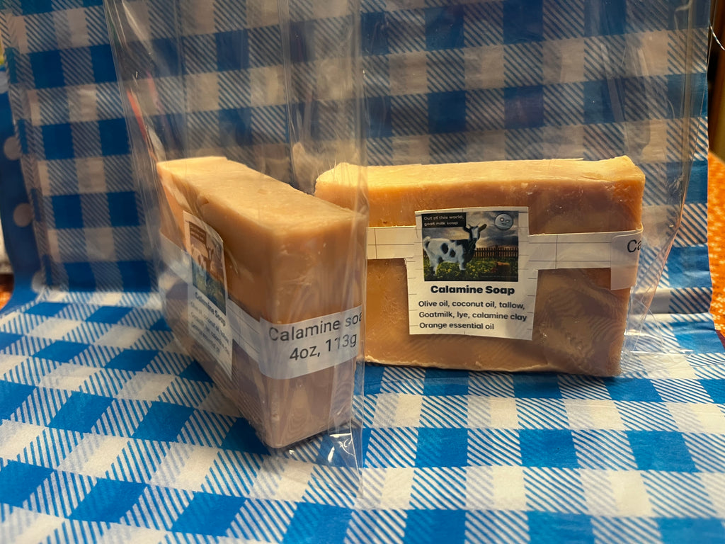 Calamine clay soap