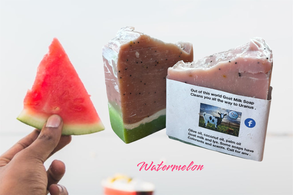 Watermelon Goat Milk Soap