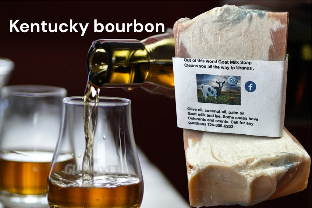 Kentucky bourbon Goat Milk Soap